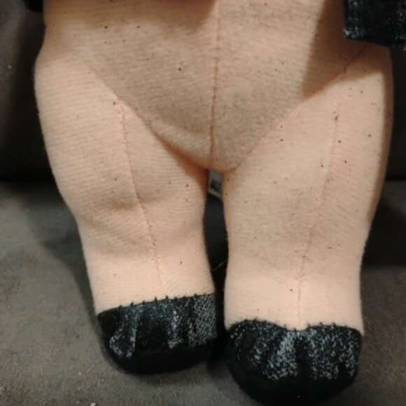 Porky Pig Looney Tunes Stuffed Animal Plush with Black Leather Jacket, SEE DESC - Picture 9 of 12